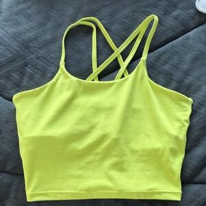 Women's Neon Yellow Tank Top